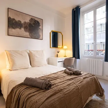 Appartamento Bright 1br Opera & Grands Boulevards Parigi