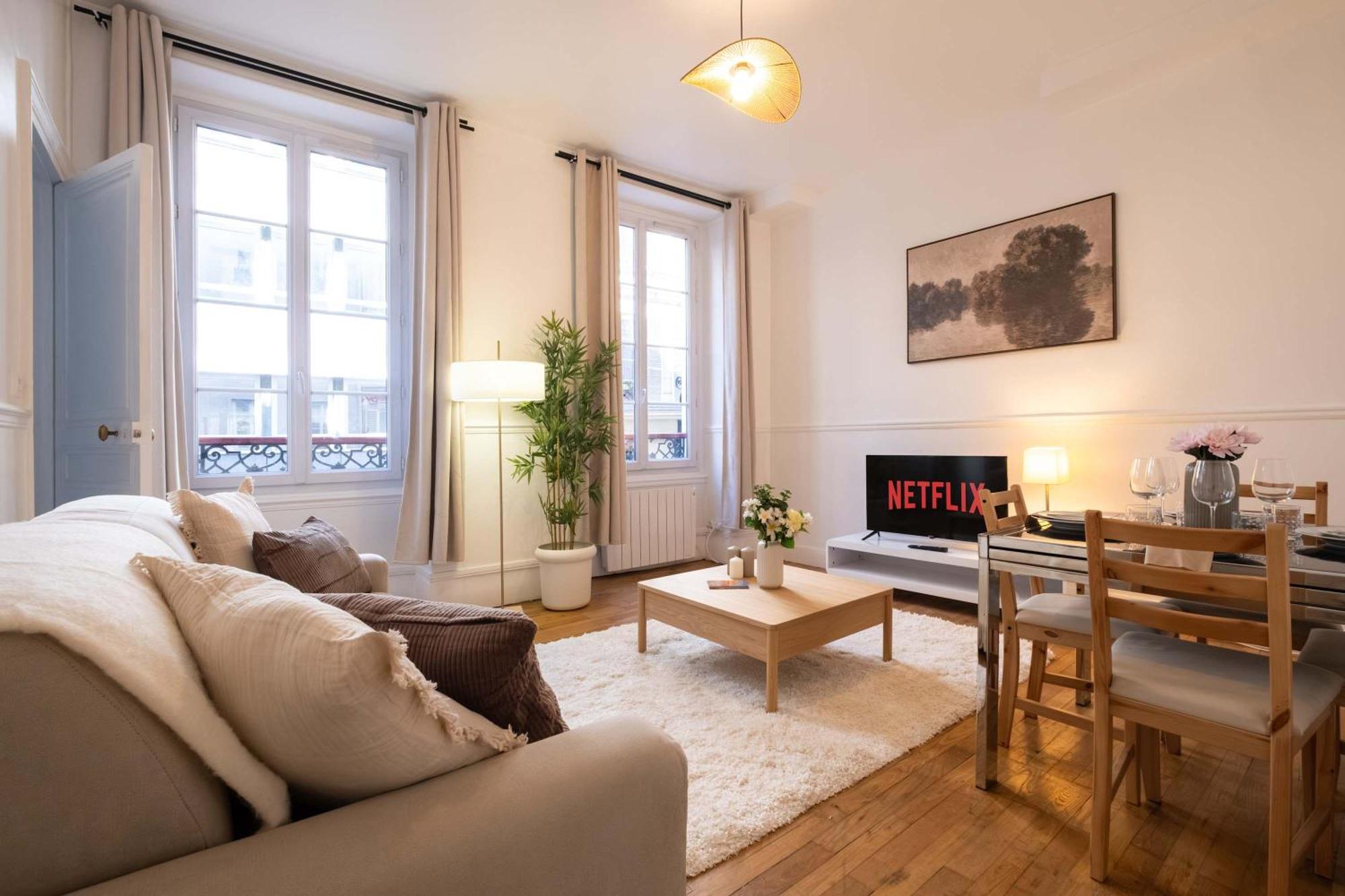 Apartment Bright 1br Opera & Grands Boulevards